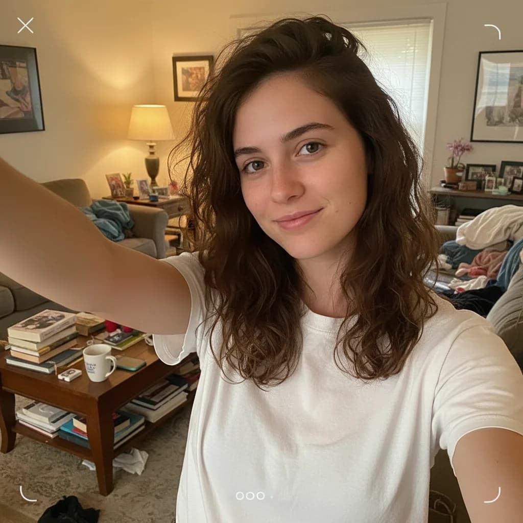 Casual selfie before using SelfAI AI headshot generator