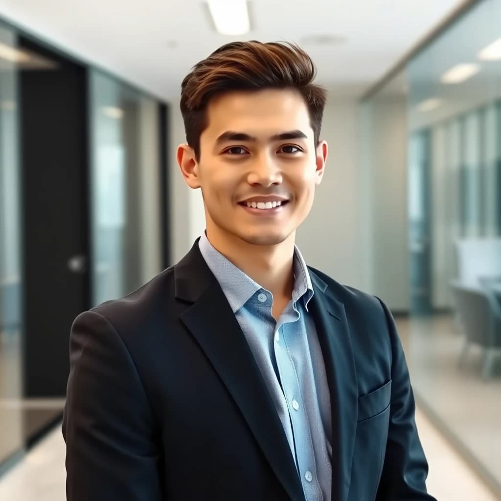 AI generated company team headshot for business website - SelfAI