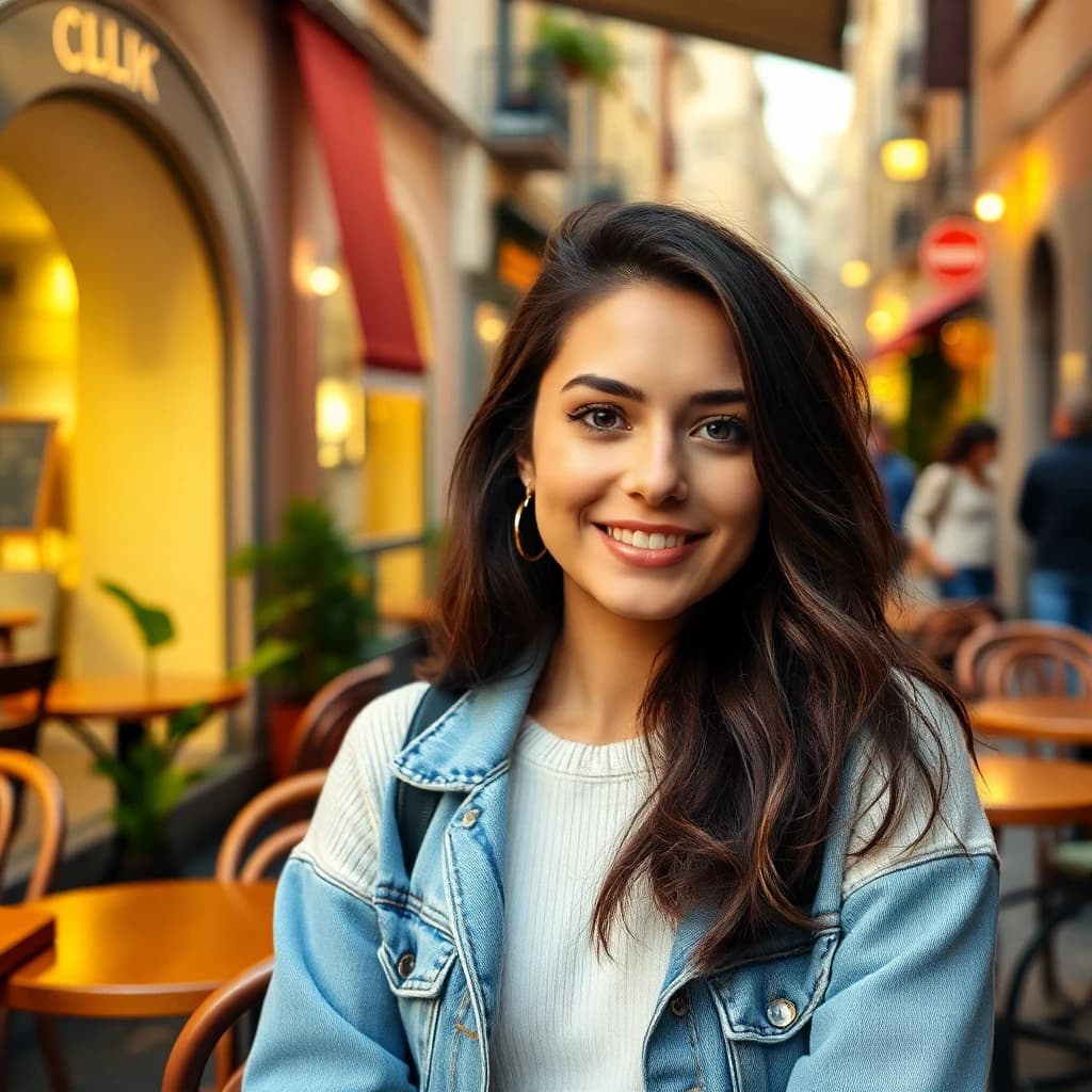 AI generated travel lifestyle portrait - SelfAI AI photo studio app